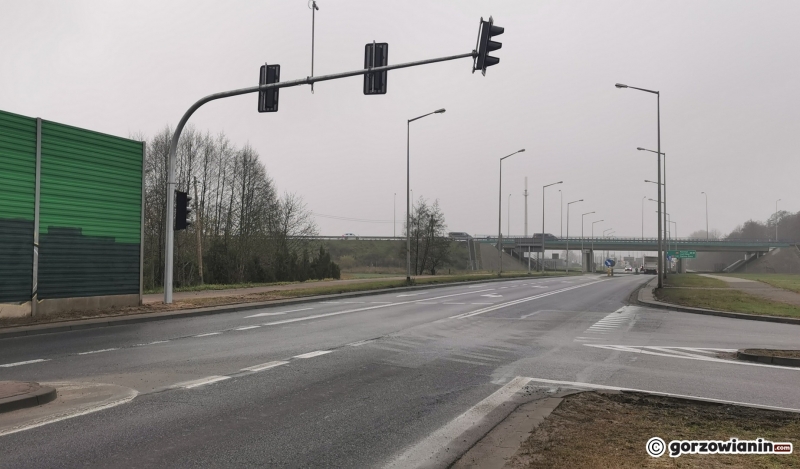 9/12 Sygnalizacja świetlna na węźle Gorzów Południe