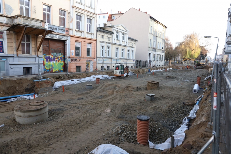 7/26 Co słychać na remontowanej ul. Chrobrego i Mieszka I?