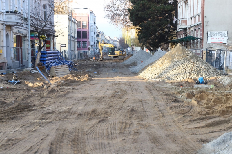 14/26 Co słychać na remontowanej ul. Chrobrego i Mieszka I?