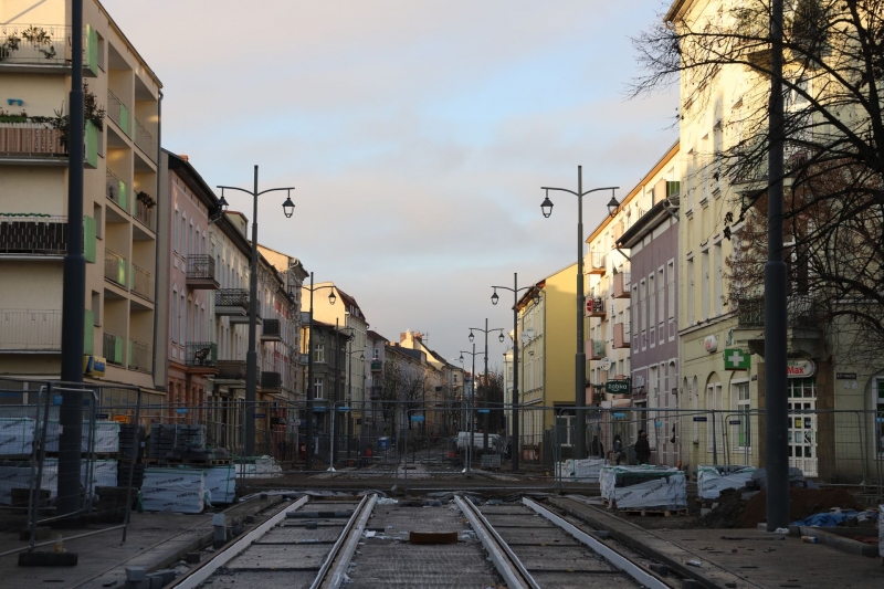 21/26 Co słychać na remontowanej ul. Chrobrego i Mieszka I?