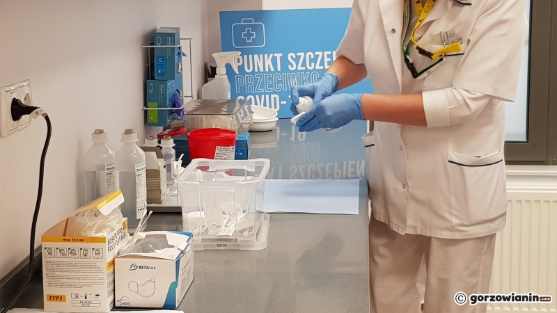 7/12 Szczepienie przeciwko COVID-19 w gorzowskim szpitalu