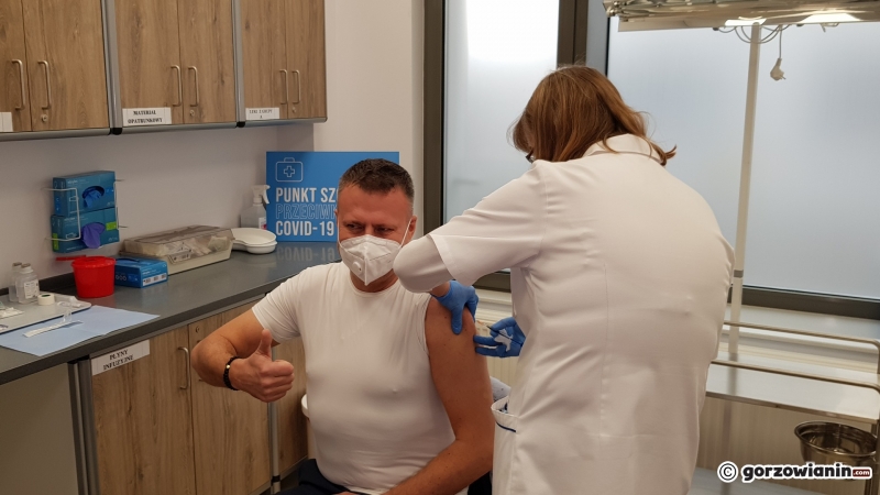 9/12 Szczepienie przeciwko COVID-19 w gorzowskim szpitalu