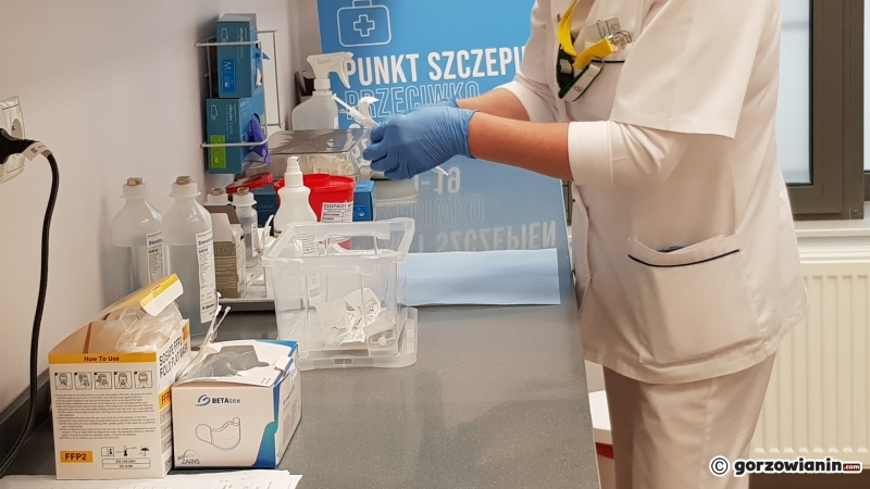 12/12 Szczepienie przeciwko COVID-19 w gorzowskim szpitalu