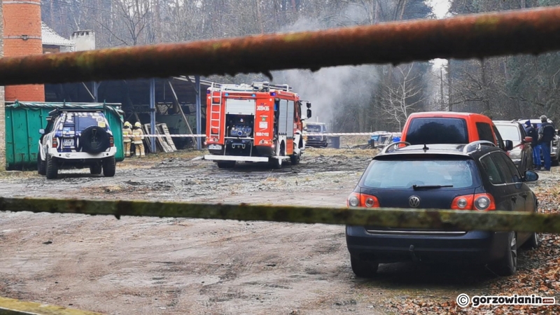 3/4 Pod Gorzowem spłonął samochód
