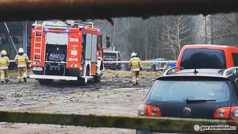 4/4 Pod Gorzowem spłonął samochód