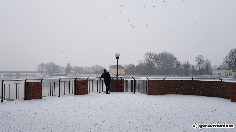7/17 Noworoczne opady śniegu w Gorzowie