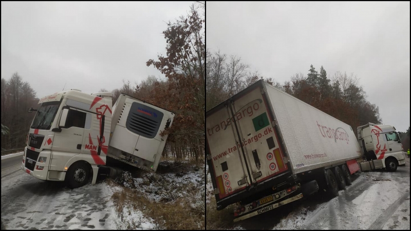 3/8 Fatalne warunki na drogach w okolicach Gorzowa