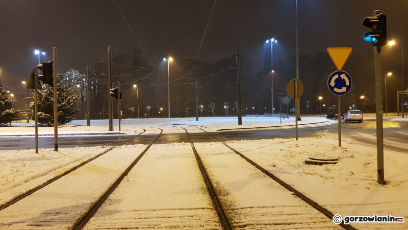 9/19 Zasypane drogi w Gorzowie