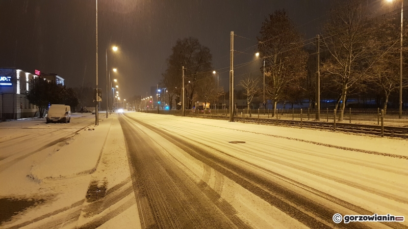 11/19 Zasypane drogi w Gorzowie