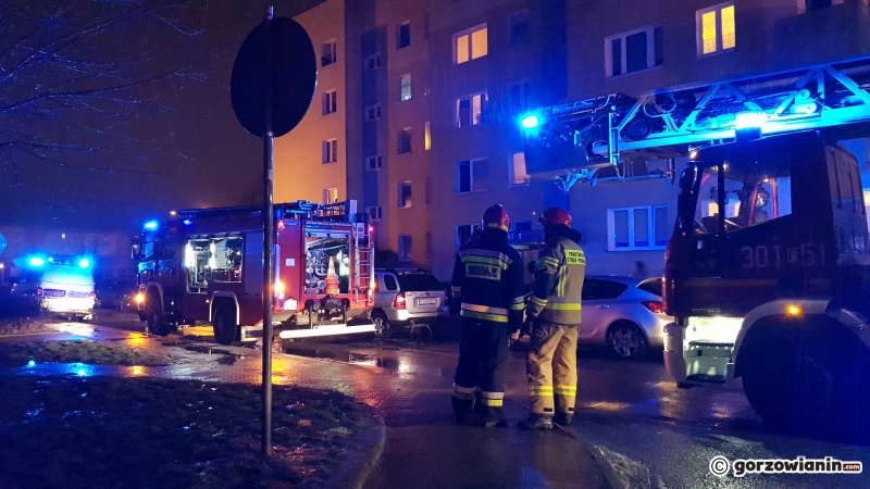 4/6 Pożar mieszkania na Armii Krajowej