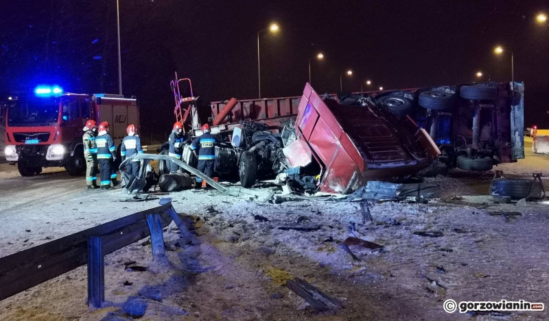 6/6 Wypadek ciężarówki na S3