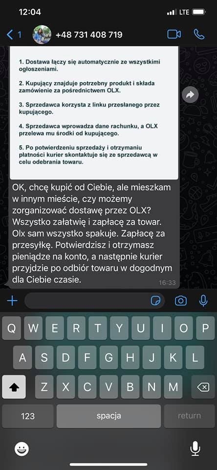 13/18 Próby oszustw czytelników portalu gorzowianin.com metodą 