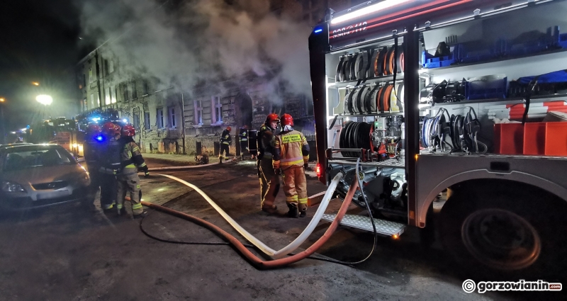 7/12 Pożar w kamienicy przy ul. Prostej