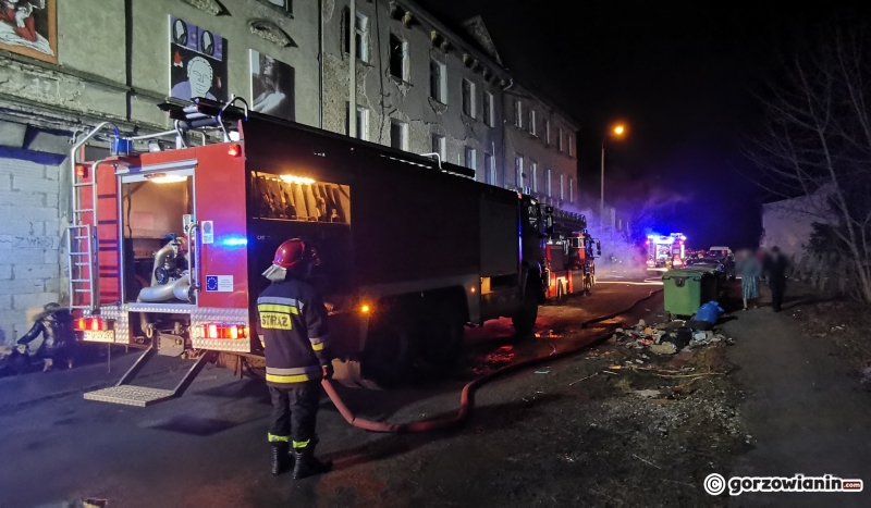 9/12 Pożar w kamienicy przy ul. Prostej