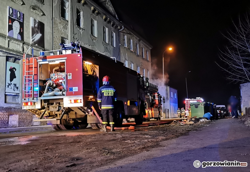 11/12 Pożar w kamienicy przy ul. Prostej