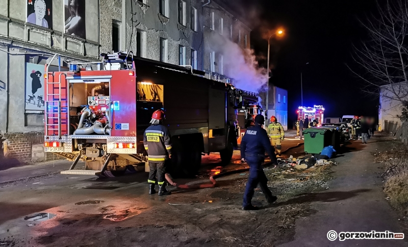 12/12 Pożar w kamienicy przy ul. Prostej