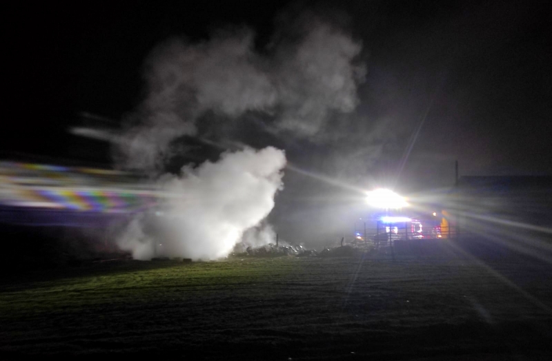 3/5 Pożar składowiska opon przy ul. Fabrycznej