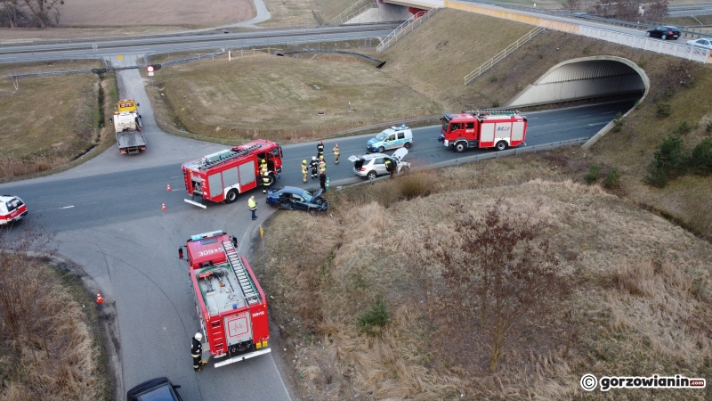 6/9 Zderzenie seata i mercedesa na 