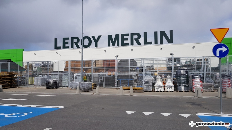 5/12 Ostatnie przygotowania do otwarcia Leroy Merlin