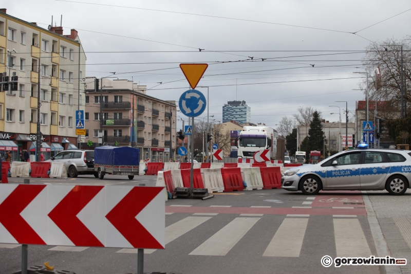 2/26 Zamknięta Chrobrego i zmiany w centrum Gorzowa