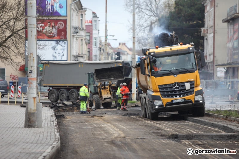7/26 Zamknięta Chrobrego i zmiany w centrum Gorzowa