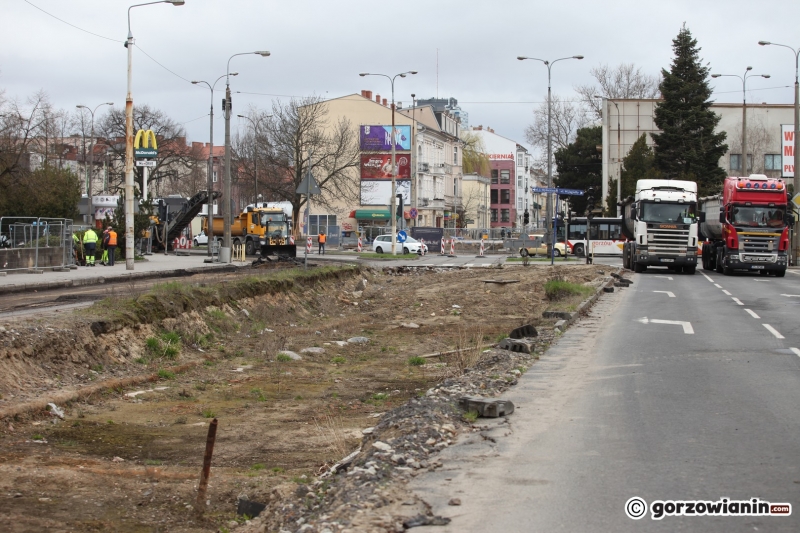 8/26 Zamknięta Chrobrego i zmiany w centrum Gorzowa