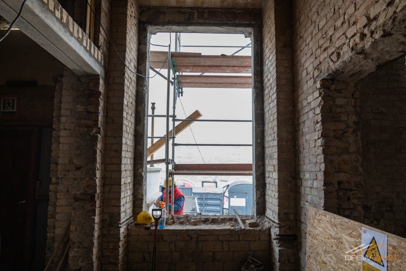 7/22 Postęp prac przy Willi Jaehnego