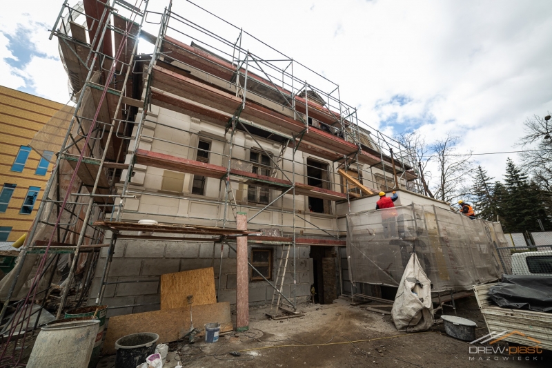 21/22 Postęp prac przy Willi Jaehnego