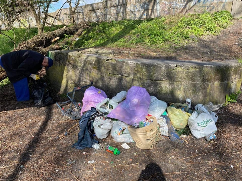 5/10 Sprzątanie brzegów rzeki Warty