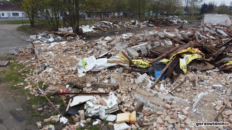 5/11 Wyburzony budynek przy ul. Walczaka