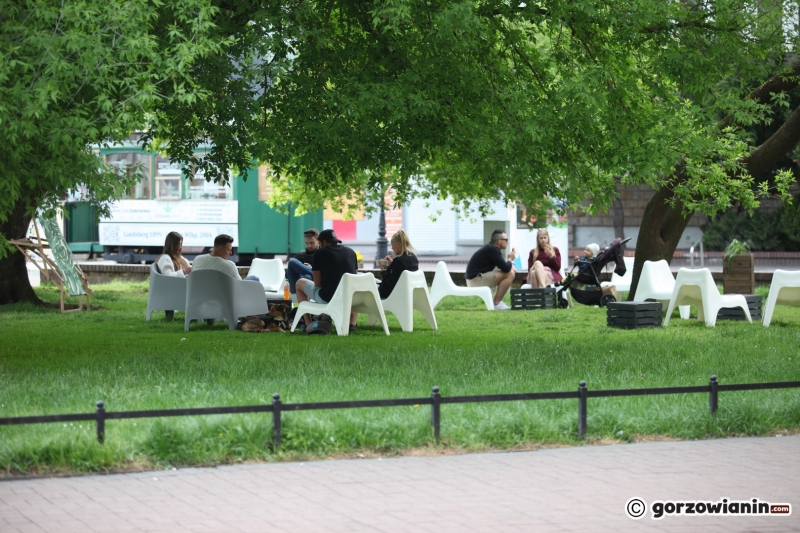11/18 Otwarte ogródki gastronomiczne pełne klientów
