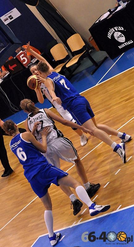 16/23 KSSSE AZS PWSZ Gorzów - INEA AZS Poznań 54:53 (14:11, 12:18, 14:11, 14:13)