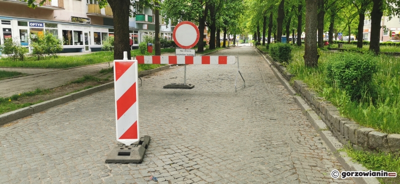 5/9 Zamknięta część ulicy Marcinkowskiego