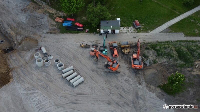 13/14 Postęp prac przy rozbudowie DK22 przy ul. Walczaka