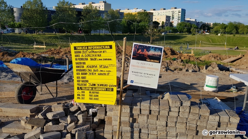 4/7 Budowa Weranda Bistro Grill&Coffee w parku Górczyńskim