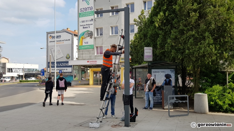 8/8 Zamontowane tablice SDIP na przystankach