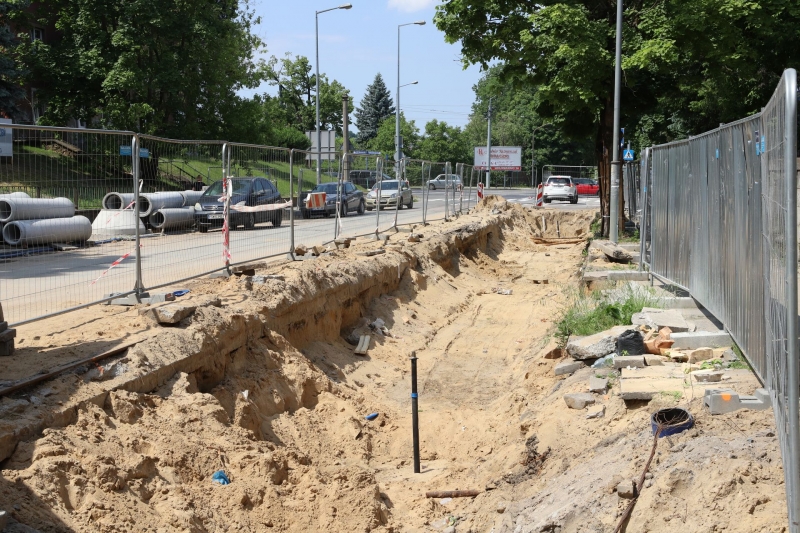 20/25 Postęp prac przy ul. Chrobrego i Mieszka I - czerwiec 2021