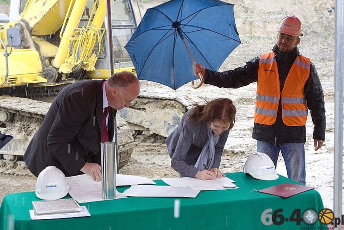 8/17 Wmurowanie aktu erekcyjnego pod budowę Archiwum Państwowego