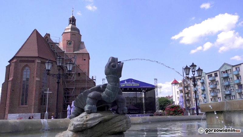 9/13 Kurtyny wodne chłodzą mieszkańców Gorzowa