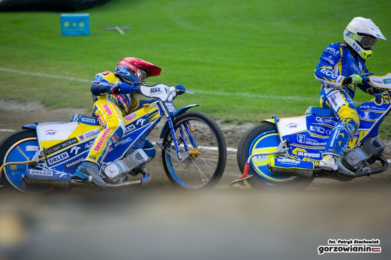 3/28 Stal Gorzów wygrała z GKM Grudziądz 49:41