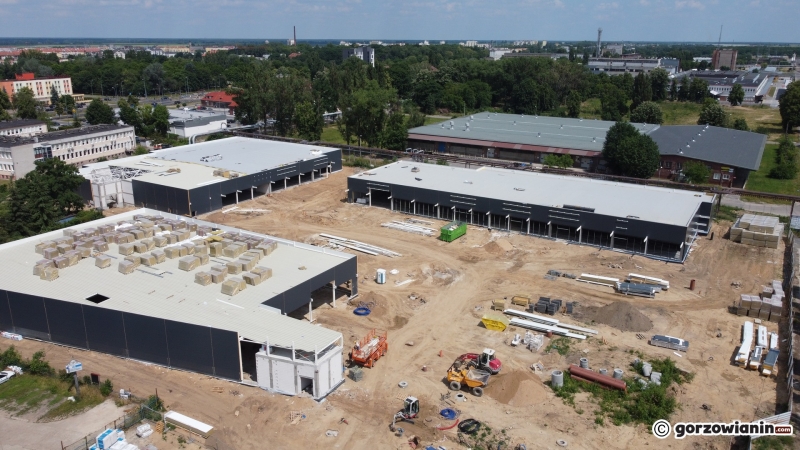 4/12 Postęp prac przy budowie parku handlowego N-Park