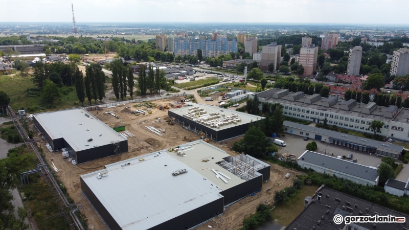 11/12 Postęp prac przy budowie parku handlowego N-Park