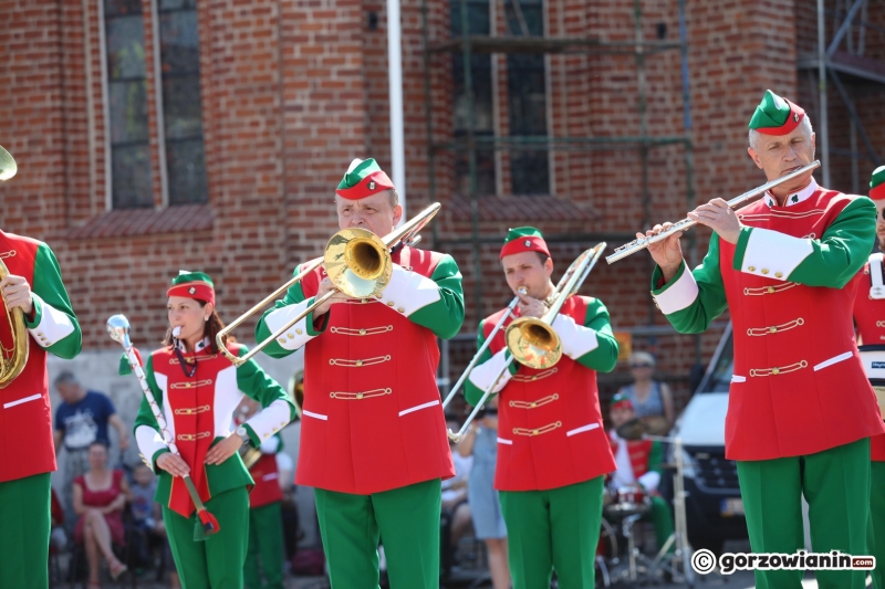 9/38 Pokaz musztry paradnej w wykonaniu Gorzowskiej Orkiestry Dętej