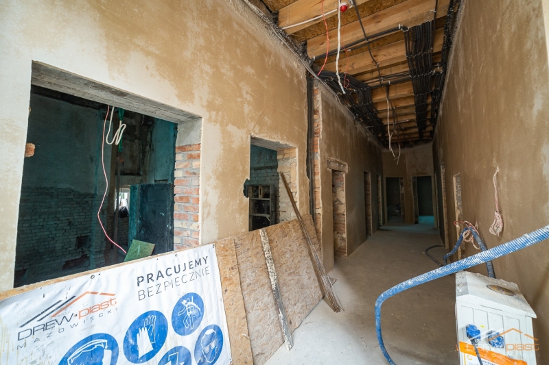 3/16 Postęp prac przy modernizacji Willi Jaehnego 