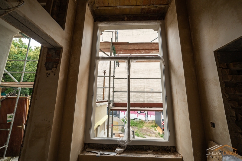 5/16 Postęp prac przy modernizacji Willi Jaehnego 