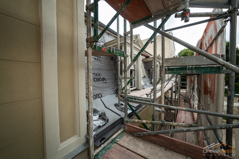 15/16 Postęp prac przy modernizacji Willi Jaehnego 