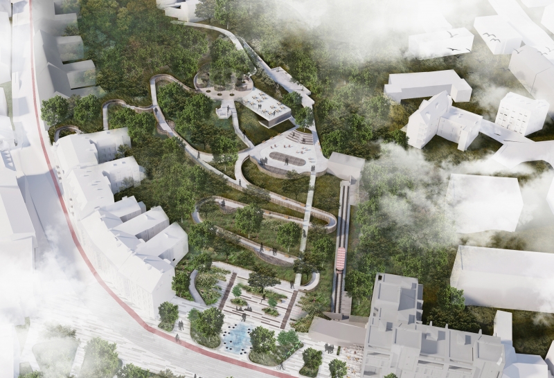 6/7 Wizualizacja Schodów Donikąd