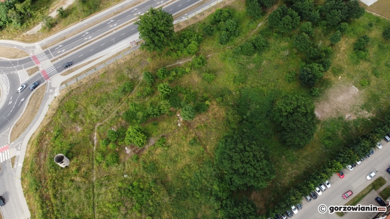 5/6 Teren gdzie zostanie wybudowany sklep Netto na os. Europejskim