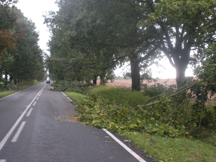 7/13 Skutki niedzielnej nawałnicy