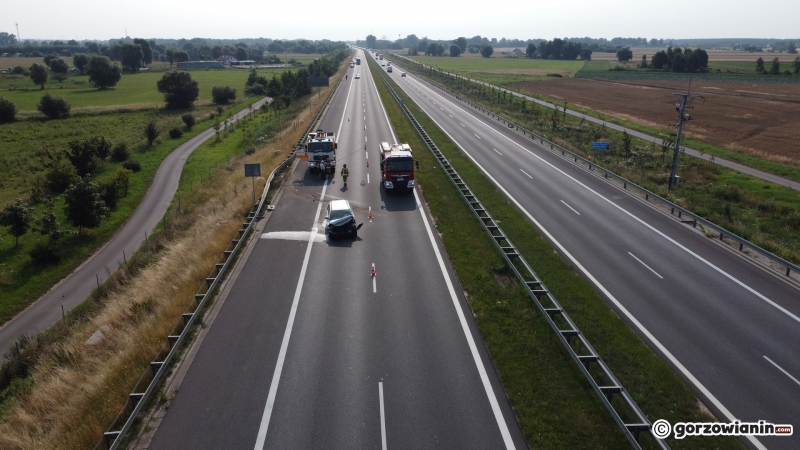 6/10 Zderzenie hondy, forda i ciężarówki na S3